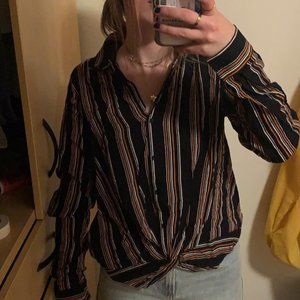 LUSH collard shirt